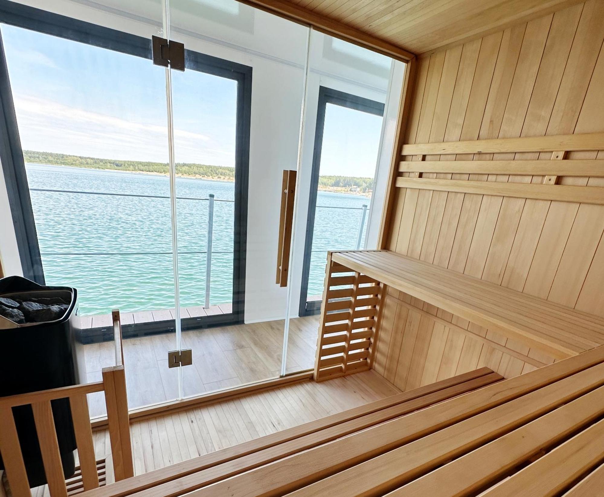 Schwimmendes Ferienhaus Sky Elsterheide Εξωτερικό φωτογραφία