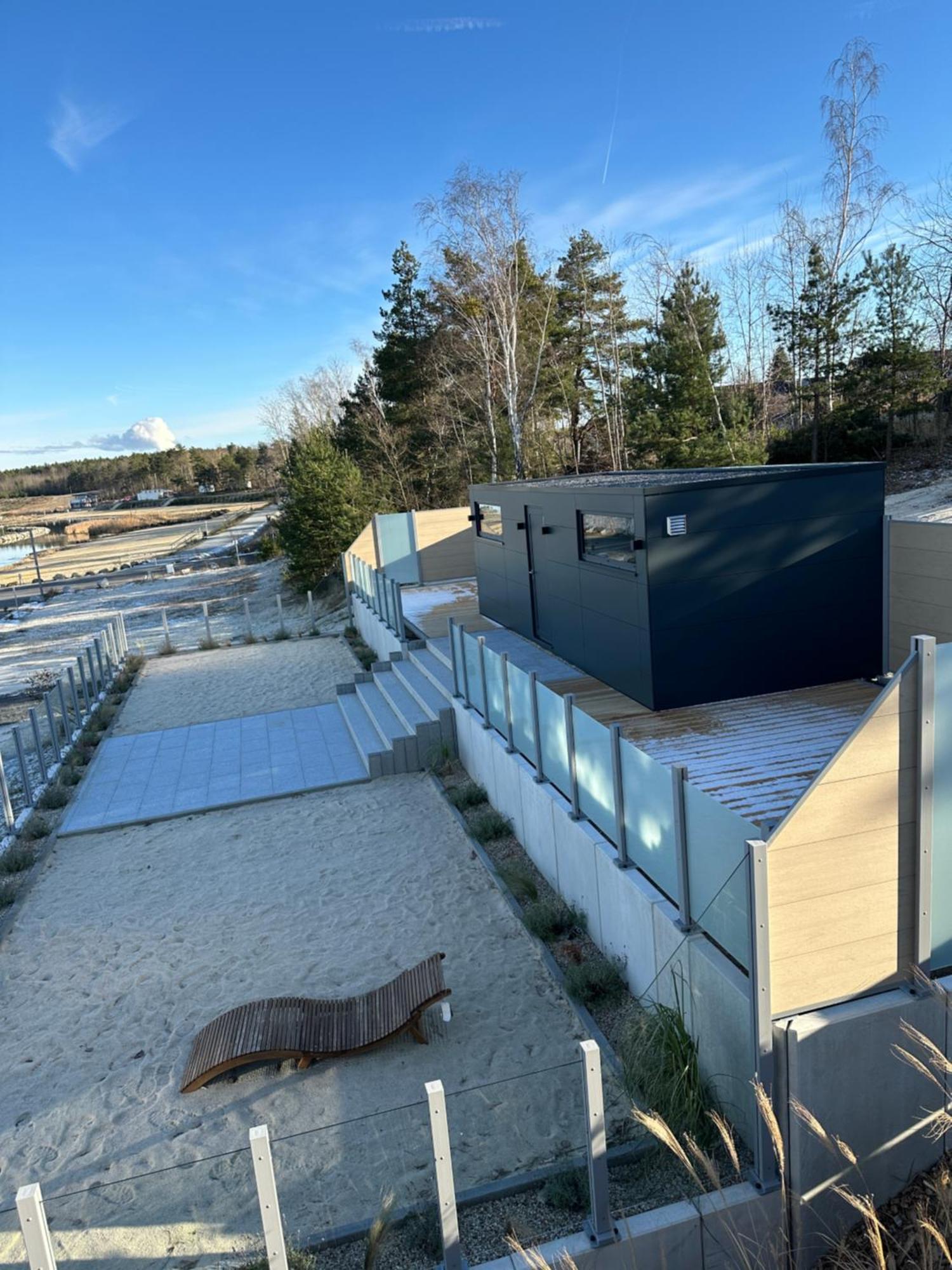Schwimmendes Ferienhaus Sky Elsterheide Εξωτερικό φωτογραφία